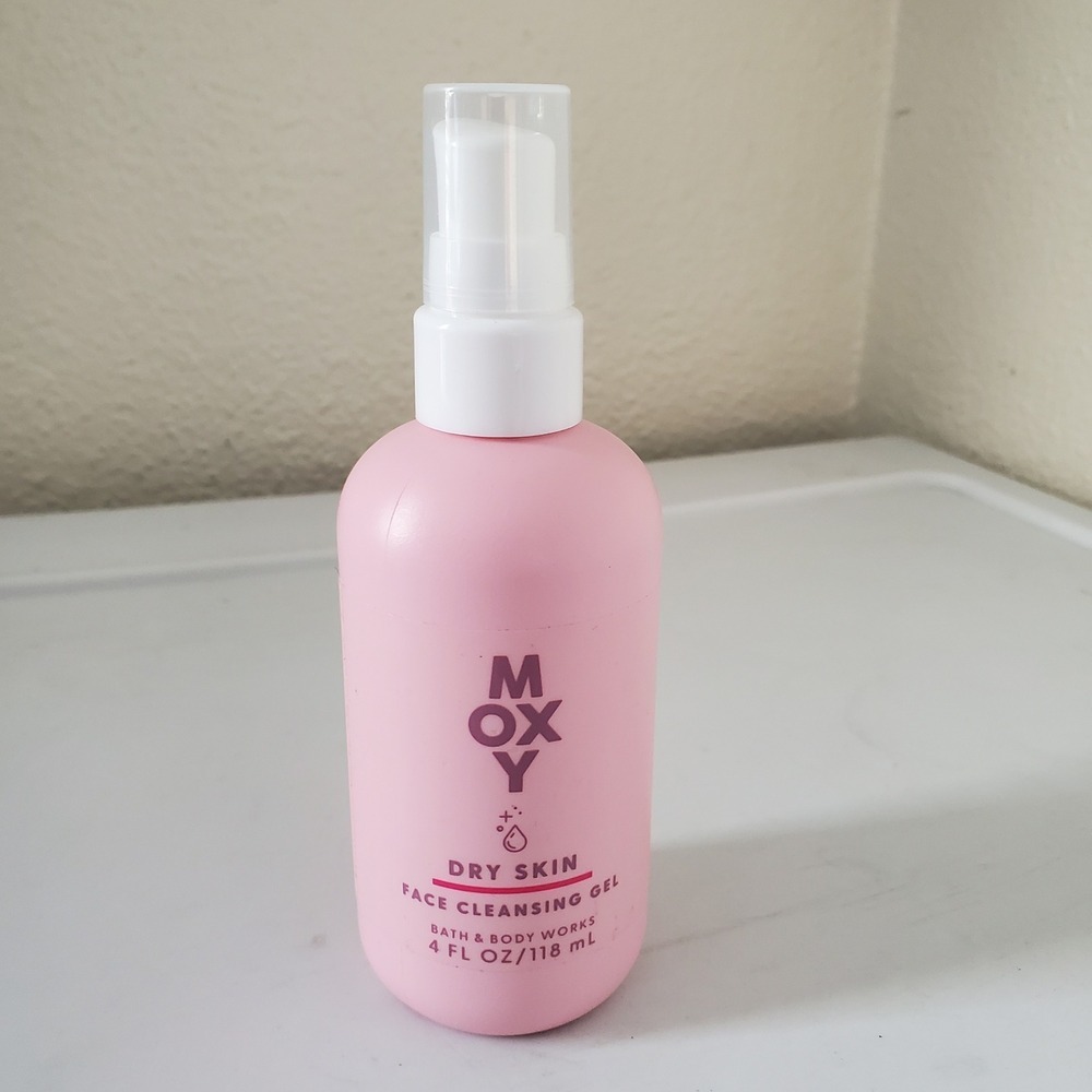 Moxy Bath & Body Works Dry Skin Face Cleansing Gel 4 fl oz Fragrance Free Vegan